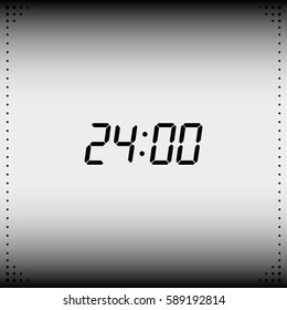 Twenty four hours icon.