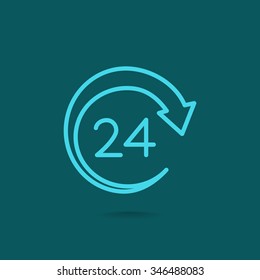 twenty four hours.icon