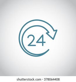 twenty four hours.icon