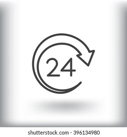 twenty four hours.icon