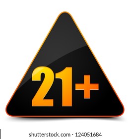 Twenty one Hazard sign
