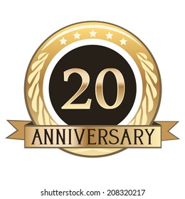 Twenty Year Anniversary Seal