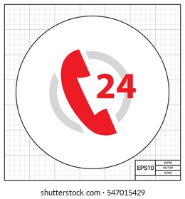 Twenty-four hour support service