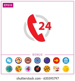 Twenty-four hour support service