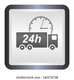 Twenty-four hours, logistics (elegance silver button, black version)