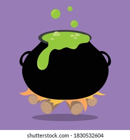 tweny witch poison design vector illustration