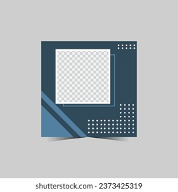 twibbon design modern template with blank space and photo frame. Suitable for various events, product templates, product frames