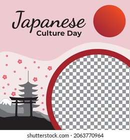 Twibbon for Japanese Culture Day. Good for your personal design