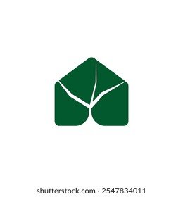 twig green house logo design