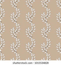 Twig seamless pattern. Fashion graphic background design. Modern stylish abstract texture. Colorful template for prints, textiles, wrapping, wallpaper, website, etc. Vector illustration