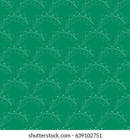 Twig seamless pattern. Fashion graphic background design. Modern stylish abstract texture. Colorful template for prints, textiles, wrapping, wallpaper, website. Design element. Vector illustration