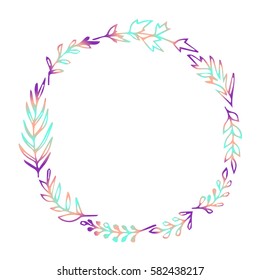 Twigs on white background vector illustration. Cloth design, wallpaper, wrapping, textiles, paper, cards, invitations, holiday
