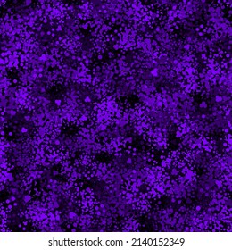 Zweilichtes violettes, nahtloses Tarnmuster. Wiederholung digitaler Flecktarn-Tarnkameras mit militärischer Textur. Abstrakte moderne Textilverzierungen aus Stoff. Vektorviolette Illustration.
