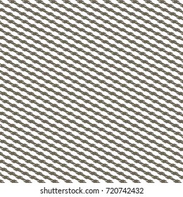 Twill fabric pattern. Monochrome striped background. Abstract vector.