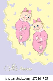twin baby girls