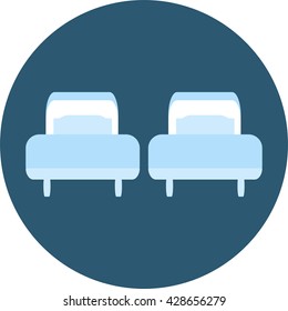 Twin beds