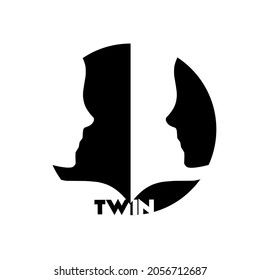 twin face shaped image design