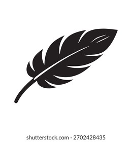 Twin Feather Pen Emblem Representing Unity Writing Beauty and Literary Tradition