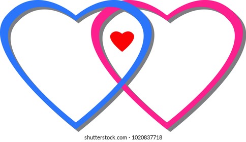 twin heart logo