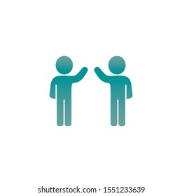 twin icon vector on white background, twin trendy filled icons, twin simple element illustration