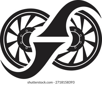 Rodas Gráficas Interlocking Spoke Twin