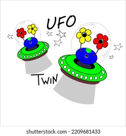 Twin unidentified flying objects (UFOs)