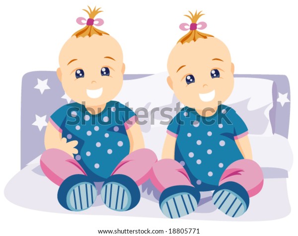 Twin Vector Stock Vector (Royalty Free) 18805771 | Shutterstock