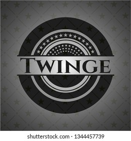 Twinge black emblem. Vintage.