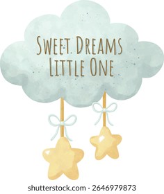 Twinkle Twinkle Baby Chuveiro Clipart, Sweet Dreams Nursery Clipart, Estrelas Kawaii, Nuvens e Arco-Íris, Sleeping Baby, Lua e conjunto de estrelas