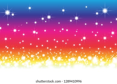 Twinkle Stars background material wallpaper, glittering heavenly image, paradise