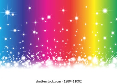 Twinkle Stars background material wallpaper, glittering heavenly image, paradise