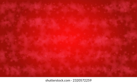 Twinkle Vector Magic Background With Golden Sparkle on Red Gradient. Shiny Sun Texture. Defocused Bokeh Design. Christmass And New Year Frame. Glittery Shimmer.