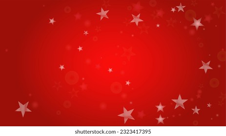 Twinkle Vector fondo mágico con esparkle dorado en gradiente rojo. Una textura solar brillante. Diseño De Bokeh Desenfocado. Navidad Y Marco De Año Nuevo. Brillo Glittery.