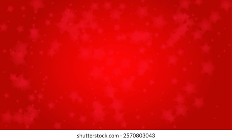 Twinkle Vector Magic Background With Golden Sparkle on Red Gradient. Shiny Sun Texture. Defocused Bokeh Design. Christmass And New Year Frame. Glittery Shimmer.