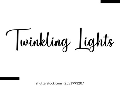  Twinkling Lights christmas trees quotes text typography