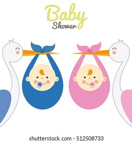 Baby Shower Twins Images Stock Photos Vectors Shutterstock