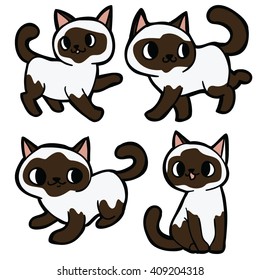 twins shark cartoon vector