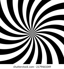 twirl abstract background black and white vector graphic design