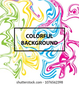 Twirl colorful background
