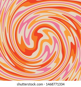 Twirl paint 70s Retro colors abstract fluid backgrounds 