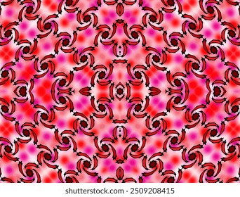 Twirl pattern background vector design