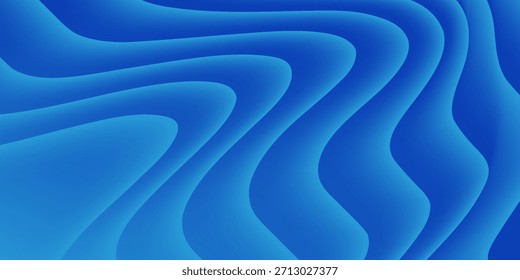 Gire através do fundo abstrato azul hipnotizante com linhas curvas. Adequado para projetos que exigem fundos dinâmicos e modernos com movimento.