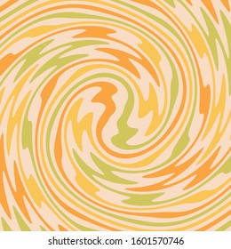 Twirl Twist paint 70s Retro colors abstract fluid backgrounds yellow green and beige  