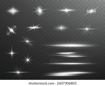 Twirling spotlight wave with magical sparkles and glowing flare. A dazzling blend of luxury shine, dynamic neon energy, and glittering particles for festive and abstract designs