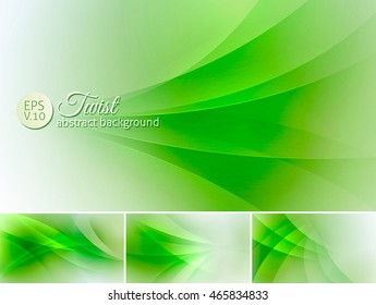 Twist  abstract background. A set of twist vector background suitable for design element