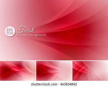 Twist  abstract background. A set of twist vector background suitable for design element