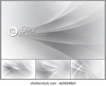 Twist  abstract background. A set of twist vector background suitable for design element