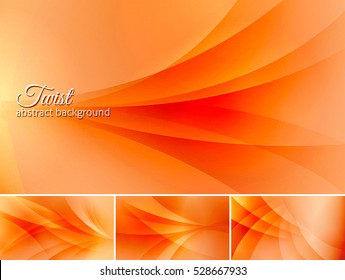 Twist  abstract background. A set of vector background suitable for design element