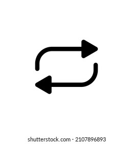 Twist-Pfeil-Symbol für Apps und Websites