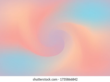 Twist background of pastel colors. Twisted pattern design. Vector illustration